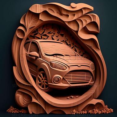 3D модель Ford Figo (STL)